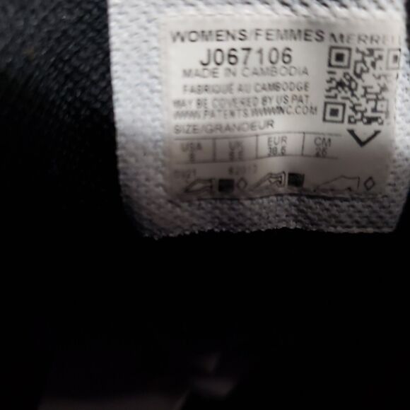 Merrell Speed Strike Gray Black Aqua Women's Sneakers Sz 8 - Picture 9 of 9